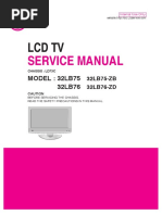 LCD TV: Service Manual