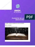 Filosofía de la educación