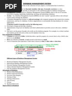 Database Management System