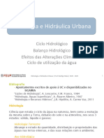 2_HHU_Aula 1 - Ciclo Hidrologico_Balanco Hid_Efeitos AC_Ciclo Uso Agua