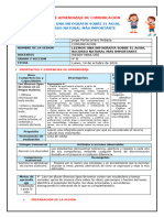 Sesion de Comunicacion - Leemos Una Infografía