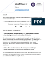 Practical Booklet Resistance