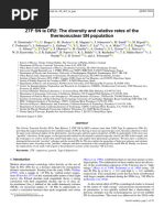 ZTF SN Ia DR2 - The Diversity and Relative Rates of The Thermonuclear SN Population