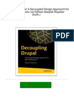 Full download Decoupling Drupal: A Decoupled Design Approach for Web Applications 1st Edition Deepali Mayekar (Auth.) pdf docx