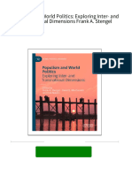 Populism and World Politics: Exploring Inter - and Transnational Dimensions Frank A. Stengel Download PDF