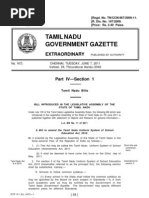 Tamil Nadu Government Gazette: Extraordinary