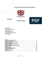 Final Wassce Chemistry Note. Revised