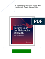 Full Naturalism in The Philosophy of Health Issues and Implications 1st Edition Élodie Giroux (Eds.) Ebook All Chapters