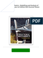 Full download Structural Mechanics : Modelling and Analysis of Frames and Trusses 1st Edition Karl-Gunnar Olsson pdf docx