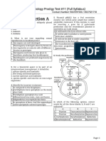 Biology Prodigy Test #11 (Full Syllabus)