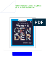 Immediate download The Psychology of Women and Gender 8e Edition Margaret W. Matlin - eBook PDF ebooks 2024