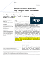 Local Consolidative Therapy For Synchronous Oligometastatic Non-Small Cell Lung Cancer Treated With First-Line Pembrolizumab: A Retrospective Observational Study