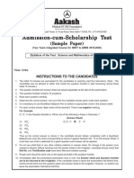 Sample Paper Acst Two Year Medical 2018 - 20