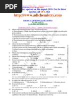 Chemical Thermodynamics IIT Part 1