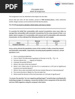 Assignment 10 STA1000S 2024