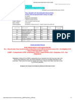 Secondary School Examination (Class X) 2023