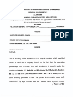 Millenium General Supplies (T) LTD Vs Nas Tyres Services (T) LTD and Another (Misc Civil Application No 813 of 2024) 2024 TZHC 5444 (19 April 2024)