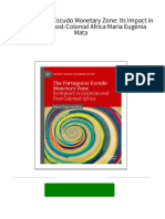 Full download The Portuguese Escudo Monetary Zone: Its Impact in Colonial and Post-Colonial Africa Maria Eugénia Mata pdf docx