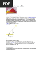 Teorema de Thales