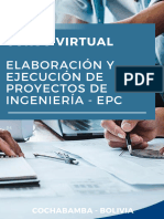 BROCHURE - ELABORACIÓN Y EJECUCIÓN DE PROYECTO DE INGENIERÍA V.08-2024