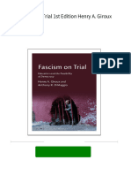 Fascism on Trial 1st Edition Henry A. Giroux all chapter instant download