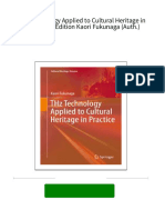 Where Can Buy THZ Technology Applied To Cultural Heritage in Practice 1st Edition Kaori Fukunaga (Auth.) Ebook With Cheap Price