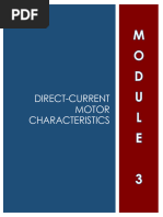 Module 3 DC Motor Characteristics