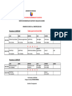 Horaire Des Cours L1 LMD IGAF-GAF 2023-2024 Module 2