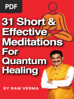 31 Short & Effective Meditations For Quantum Healing (New)