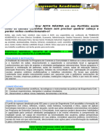 Portfólio Individual Projeto de Extensão i – Engenharia Civil 2024 - Programa de Contexto à Comunidade