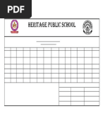 Date Sheet Term-1 I To XII