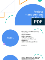 Project Management Section 3