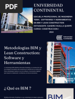 Metodologias BIM y Lean Construction Software y Herramientas - PPTX Comprimido