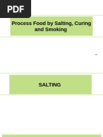 PPT-Salting, Curing, Smoking