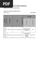 Matriz Riesgos