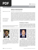 Selenium Electrochemistry