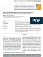 Rigorous Simulation and Techno-Economic Evaluation On The Hybrid-NNN