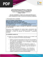 Guia de Actividades y Rúbrica de Evaluación - Momento 3 - Leer, Interpretar y Crear El Arte de La Escritura Académica