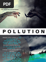 Intro and Soil Pollution