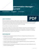 Knowmax Implementation Manager JD