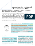 Meadows Et Al 2002 Holocene Geochronology of A Continentalshelf Mudbelt Off Southwestern Africa