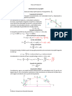 Movimento de Um Projétil Física 12 Classe CT