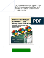 Instant Download PROCESS REDESIGN FOR HEALTH CARE USING LEAN THINKING A Guide For Improving Patient Flow and The Quality and Safety of Care 1st Edition David I. Ben-Tovim PDF All Chapter