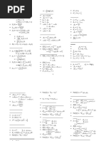 Life Insurance Mathematics A Formulas