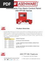 Asenware Installation Guide For FP100 Addressable Fire Alarm System-2021-05-07