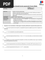 Guia Evaluada Funciocc81n Exponencial 5ta Etapa Def