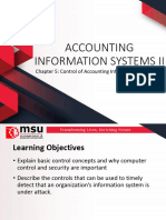 CHAPTER 5 - Controls of AIS