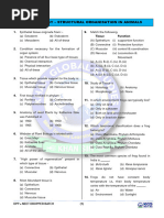 Structural Organisation in Animals DPP - 1