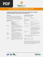 811 Steelkote Pu Finish 30 Uv Datasheet en