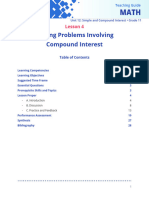 Unit12-4-Solving Problems Involving Compound Interest
